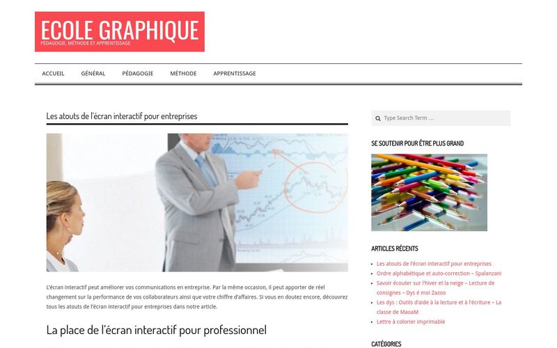 Les atouts de l'écran interactif pour entreprises