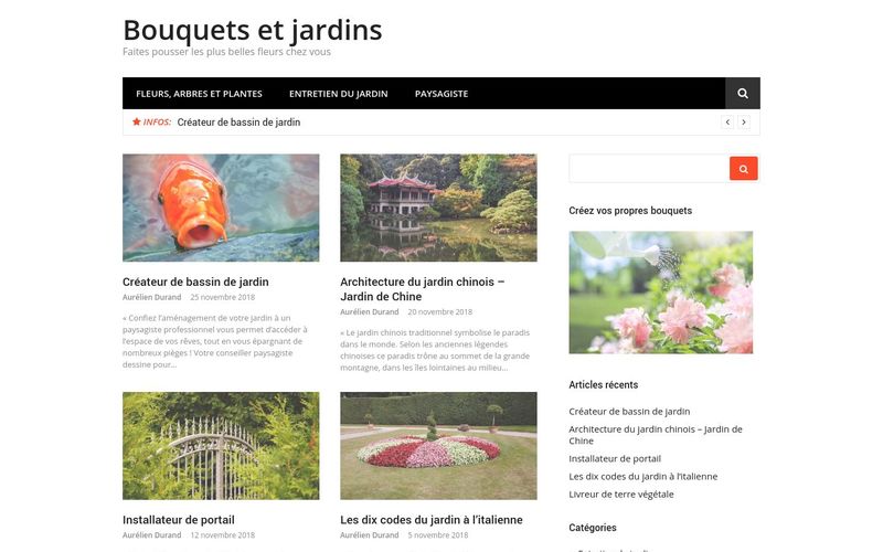 Bouquets et jardins - Faites pousser les plus belles fleurs chez vous