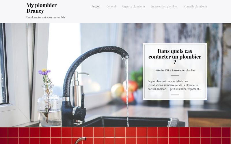 My plombier Drancy - Un plombier qui vous ressemble