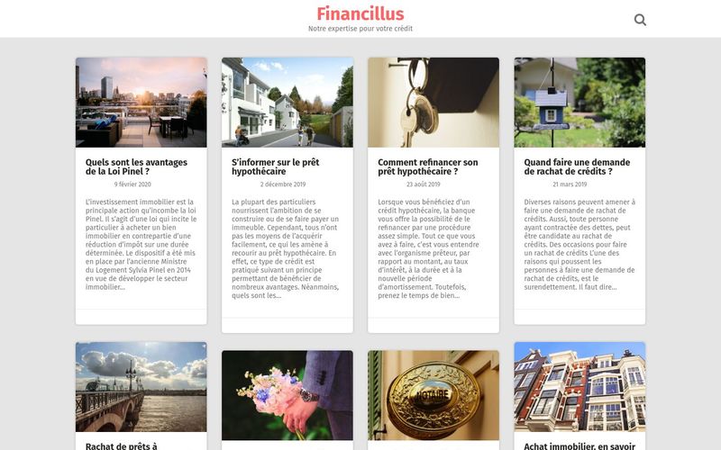 Financillus - Notre expertise pour votre crédit
