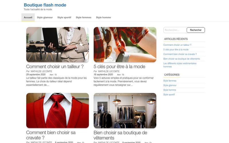 Boutique flash mode - La mode facile et rapide